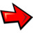 Red Right Arrow Icon